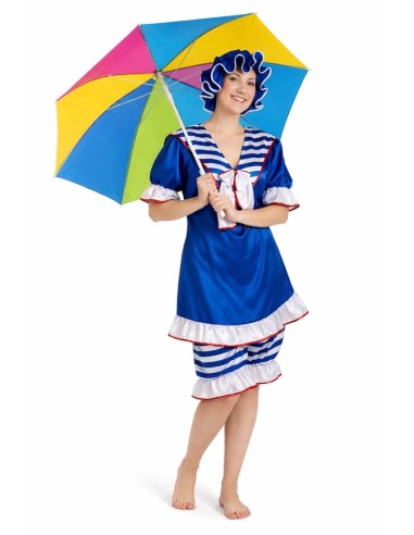 Costume Femme Baigneuse Années 20 Taille | Déguisements Adultes Le Roi du Carnaval